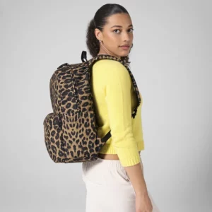 Leopard Print Backpack