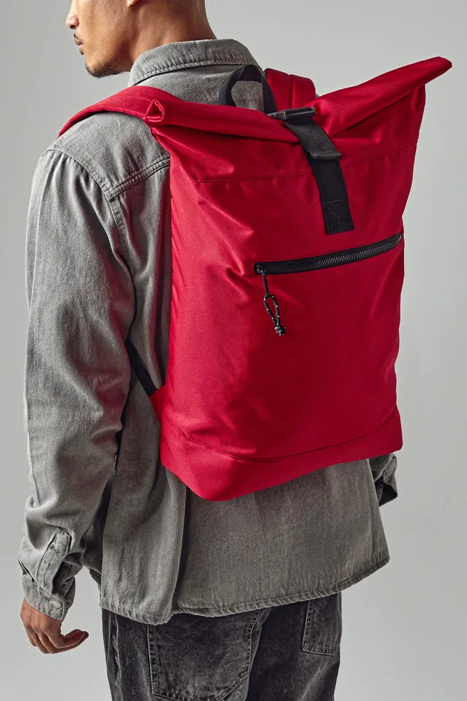 Recycled Roll-Top Backpack