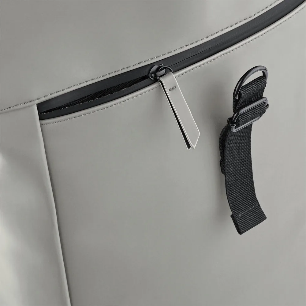 Matte PU Roll-Top Backpack – Image 6