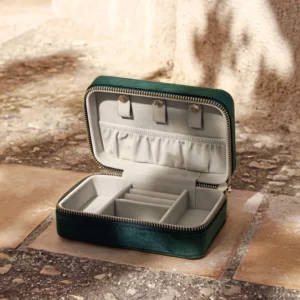 Velvet Travel Jewellery Box