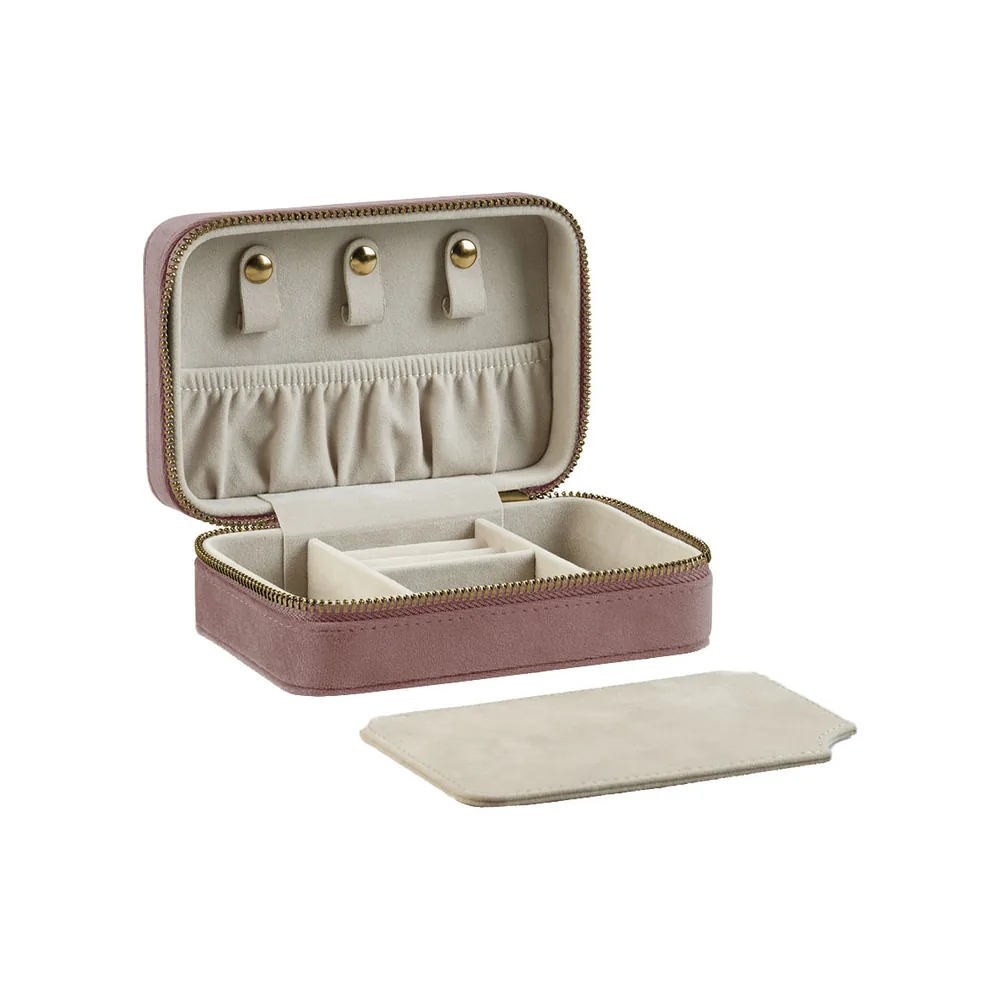 Velvet Travel Jewellery Box – Image 3