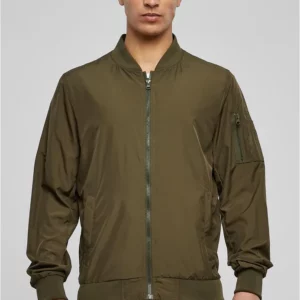 Nylon Bomber Jacket