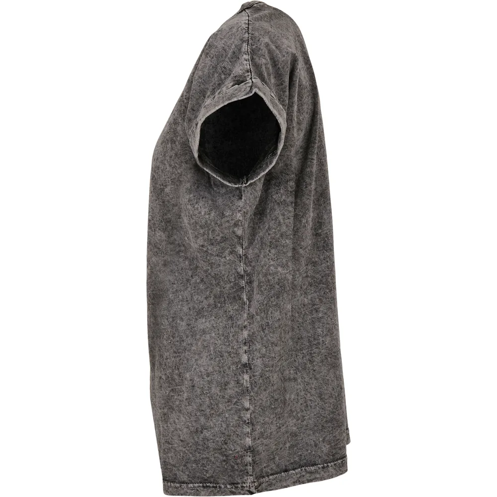 Ladies´ Acid Washed Extended Shoulder Tee – Image 4
