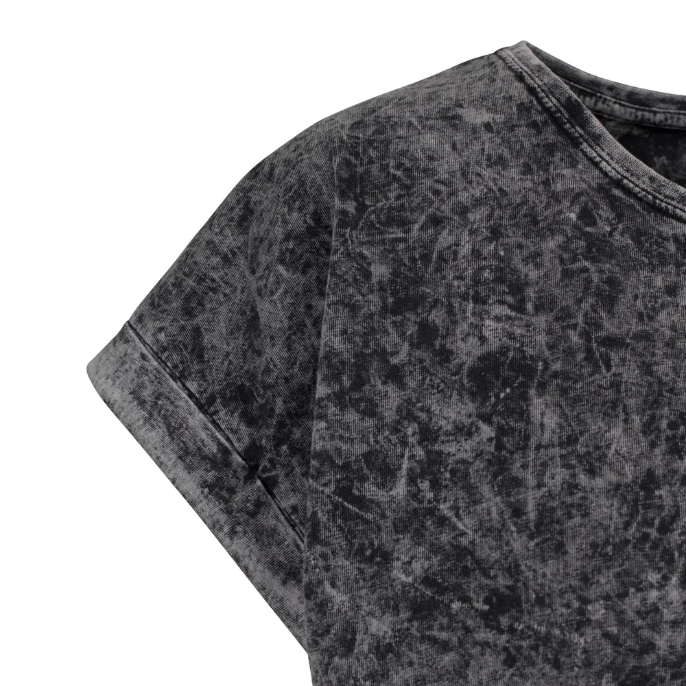 Ladies´ Acid Washed Extended Shoulder Tee – Image 6
