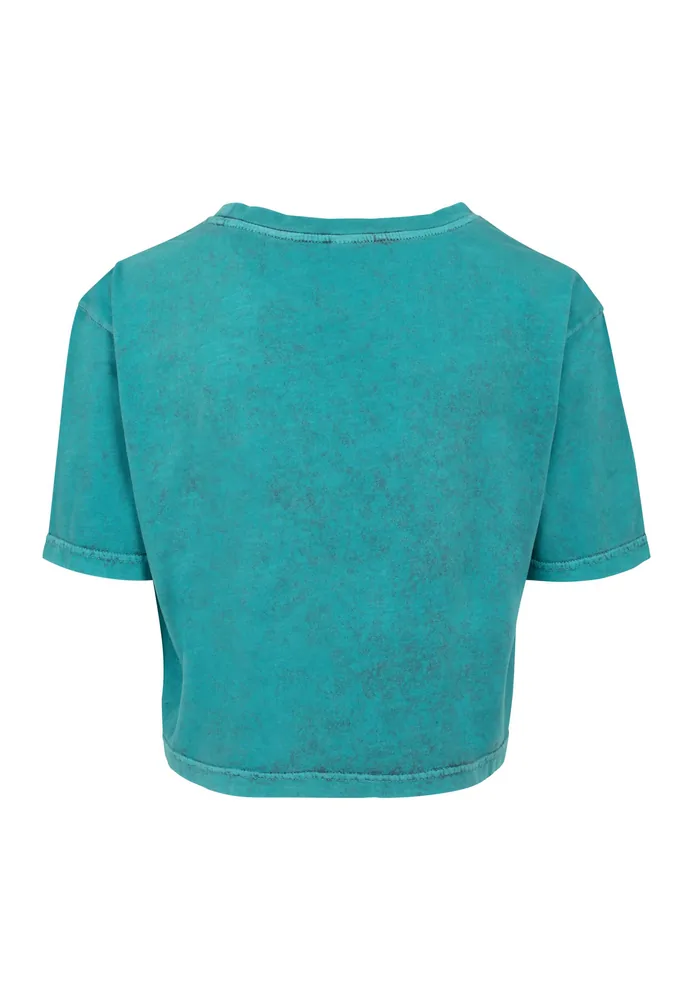 Ladies´ Acid Washed Cropped Tee – Image 3