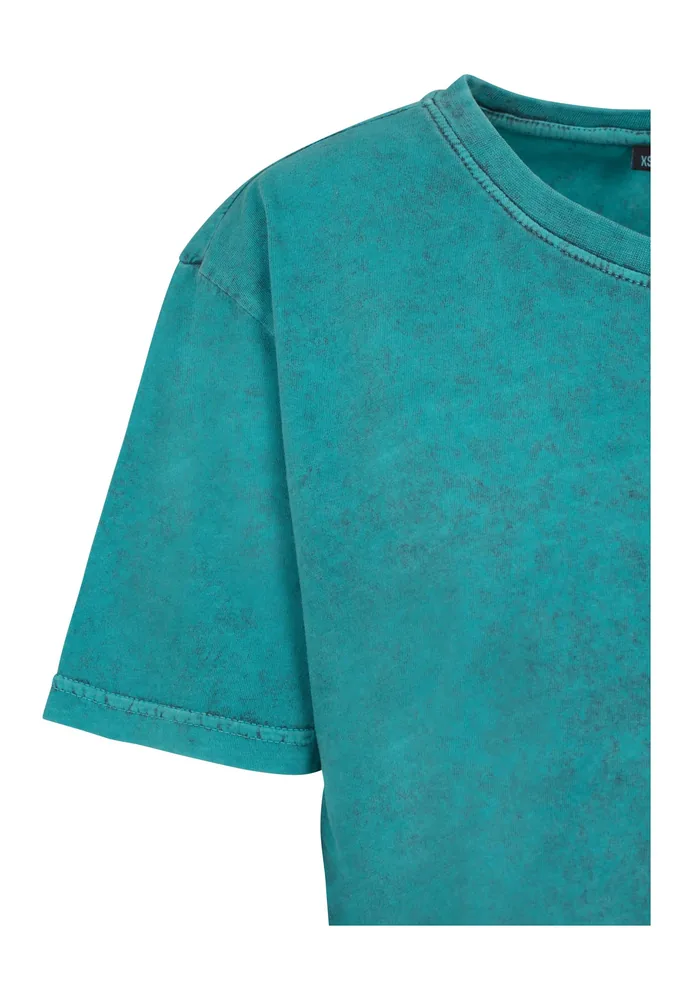 Ladies´ Acid Washed Cropped Tee – Image 6