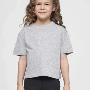 Girls Cropped Jersey Tee