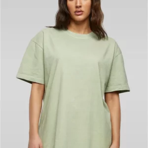 Ladies Oversized Acid Wash Tee