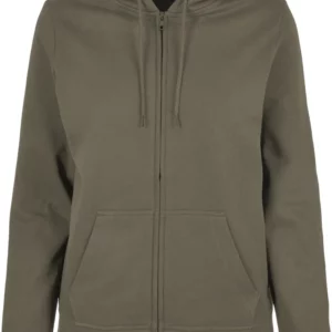 Ladies Basic Zip Hoody