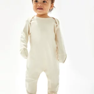 Baby Sleepsuit With Scratch Mitts