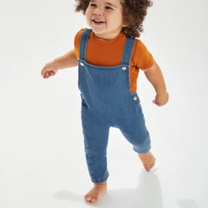 Baby Rocks Denim Dungarees