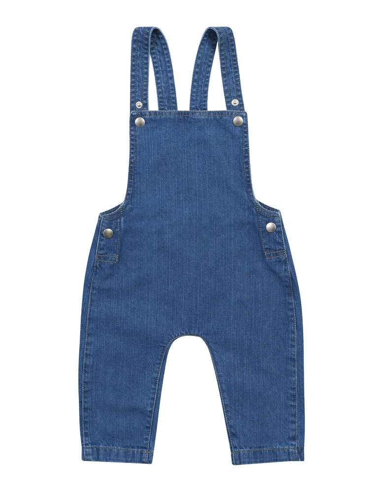 Baby Rocks Denim Dungarees – Image 2