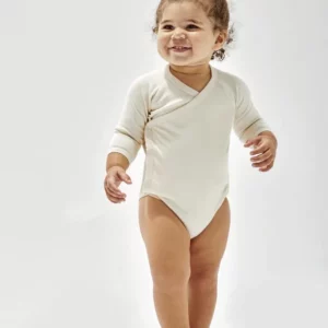 Baby Long Sleeve Kimono Bodysuit