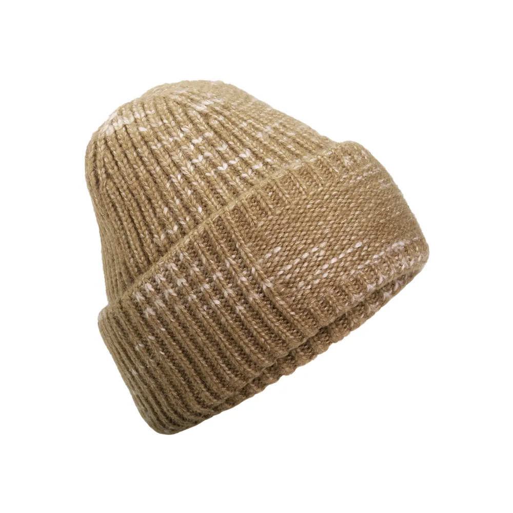 Chunky Knitted Patch Beanie – Image 2