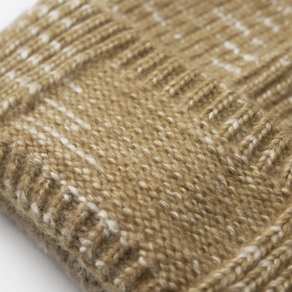 Chunky Knitted Patch Beanie – Image 4
