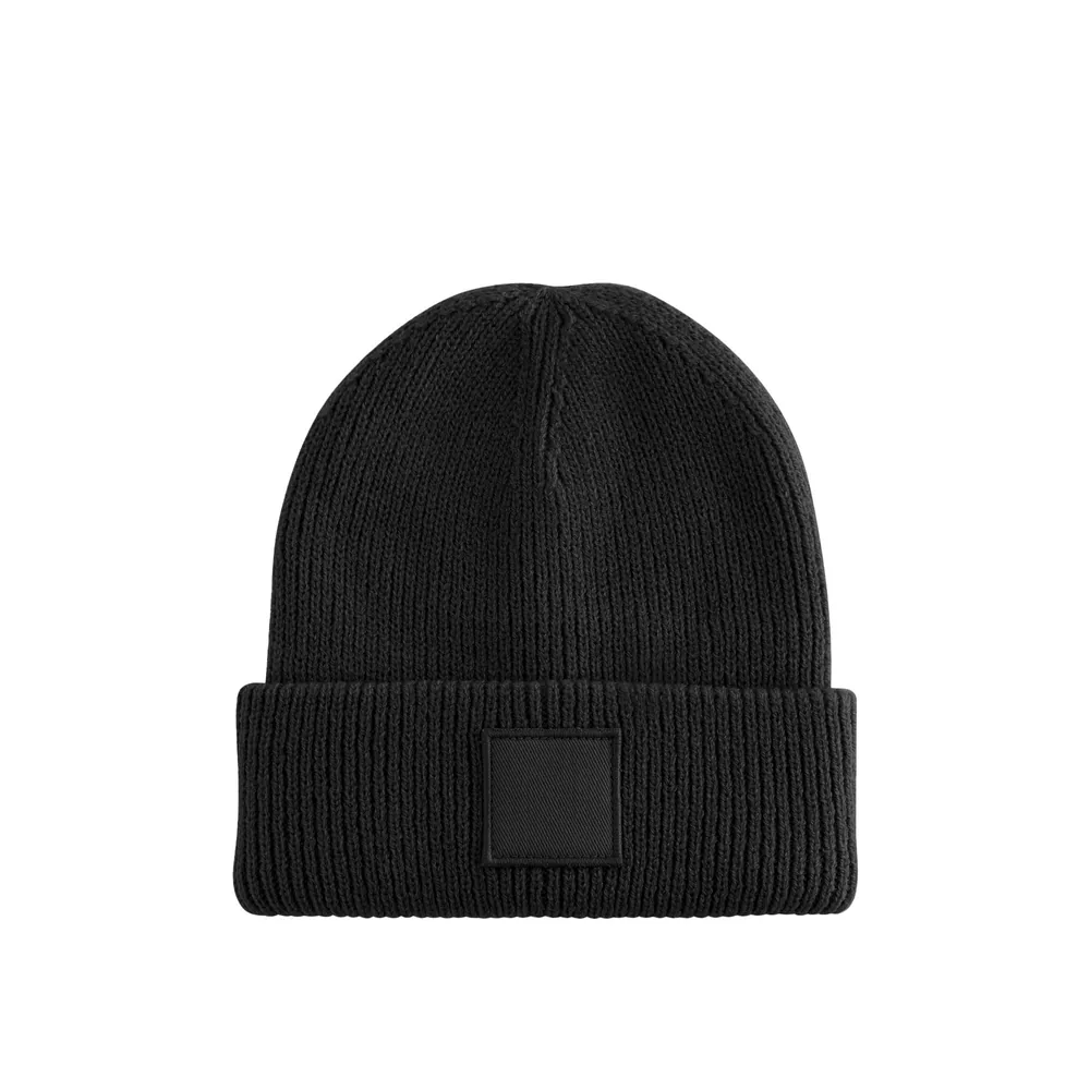 Kids Deep Cuffed Tonal Patch Beanie – Image 2