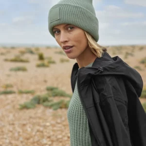 Deep Cuffed Tonal Patch Beanie