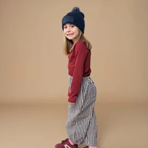 Kids Snowstar Patch Beanie