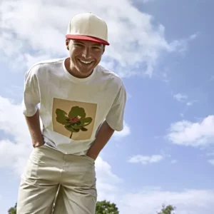 Contrast Flat Peak 6 Panel Cap