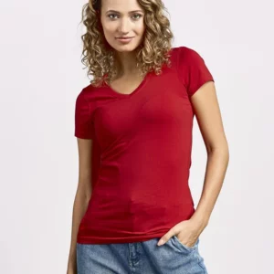 Women´s Slim Fit V-Neck-T