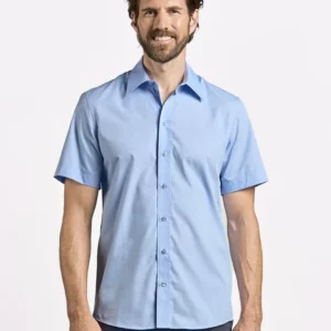 Men´s Poplin Shirt Short Sleeve