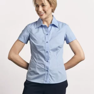 Women´s Poplin Shirt Short Sleeve