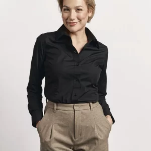Women´s Poplin Shirt Long Sleeve