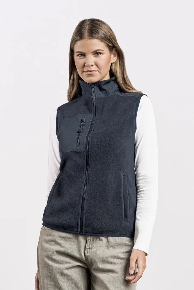 Women´s Canvas Fleece Vest