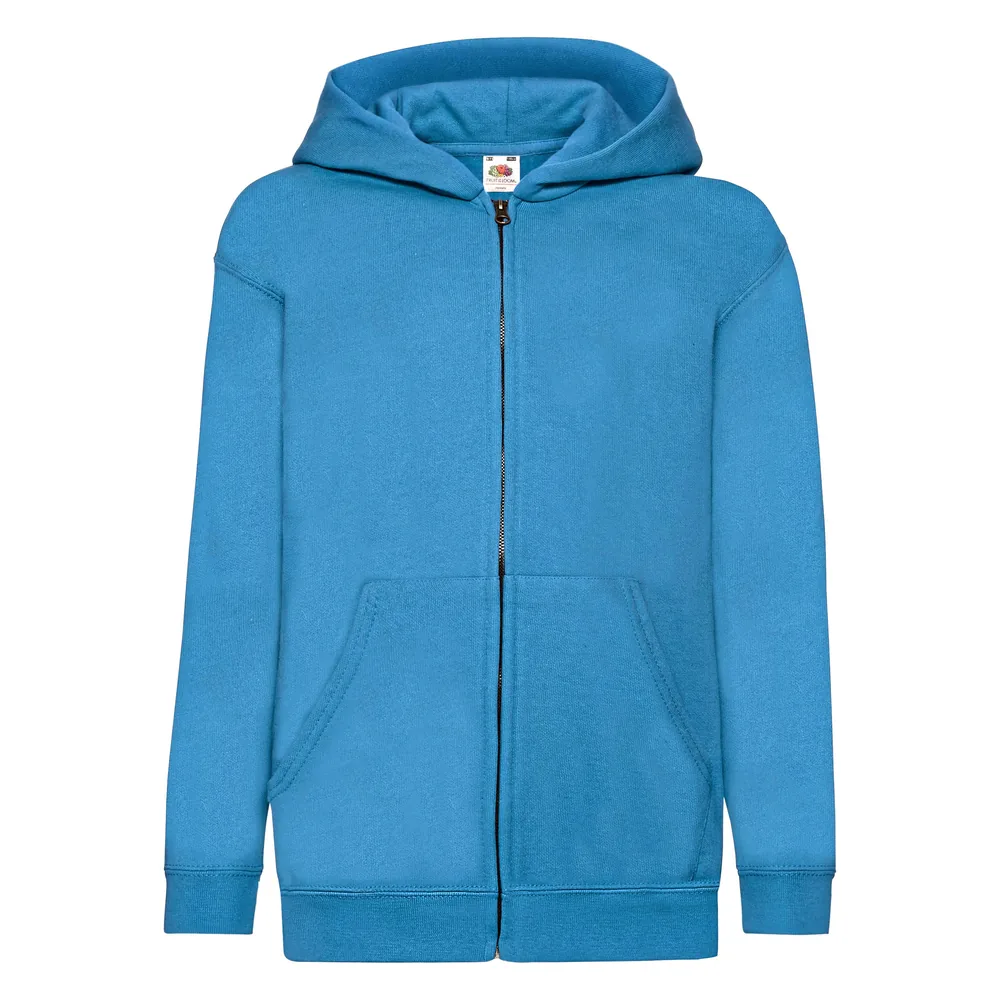 Kids´ Classic Hooded Sweat Jacket – Image 2