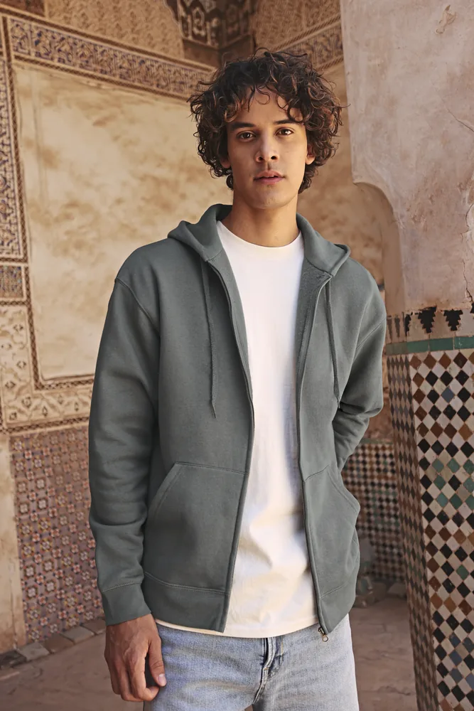 Iconic Premium Hooded Sweat Jacket