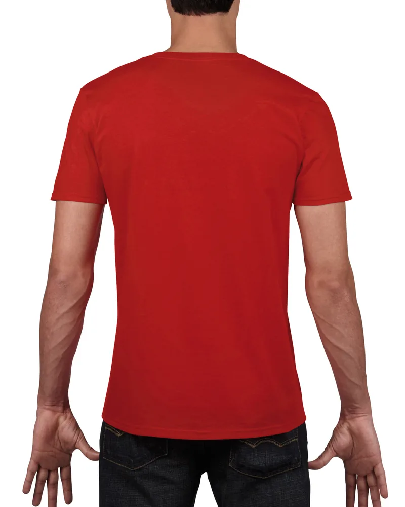 Softstyle® Adult V-Neck T-Shirt – Image 3