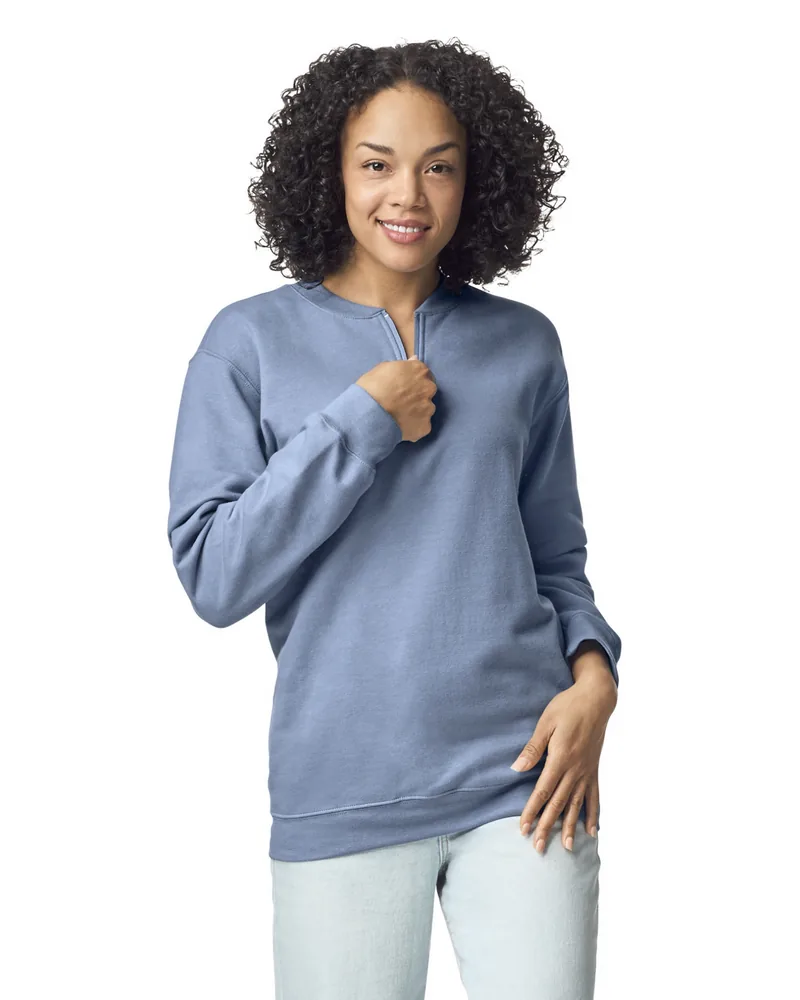 Softstyle® Midweight Adult Fleece 1/4 Zip Sweatshirt