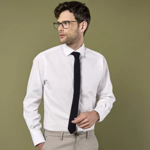Men´s Tailored Fit Business Poplin Shirt Long Sleeve
