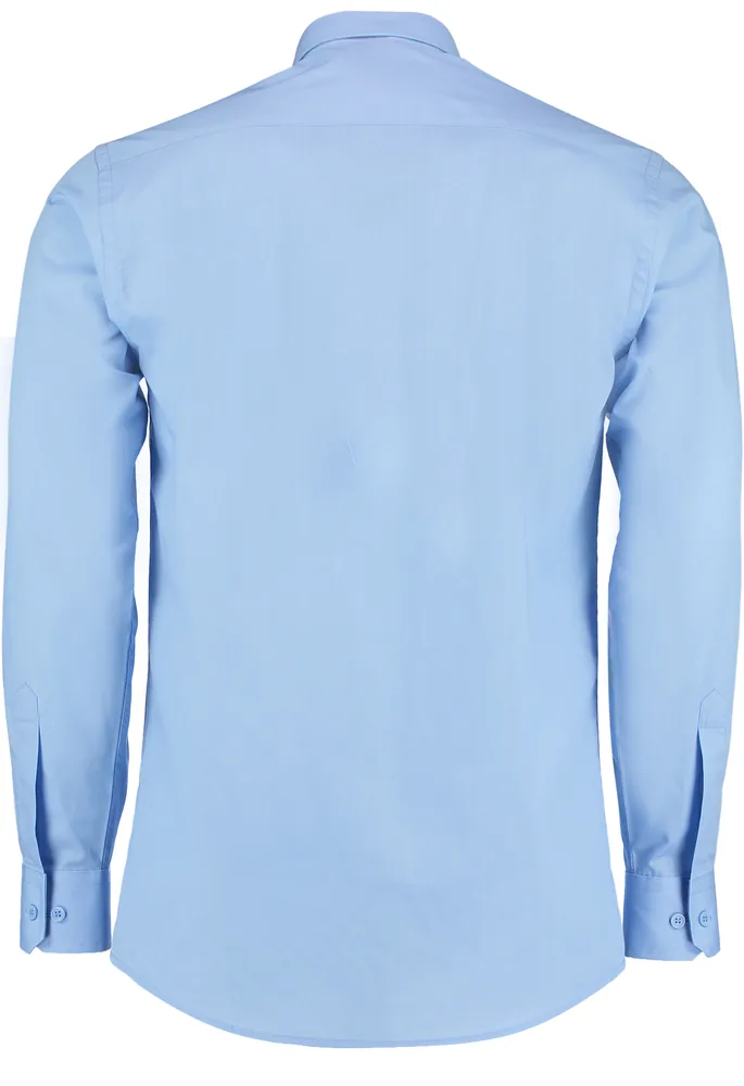 Men´s Tailored Fit Poplin Shirt Long Sleeve – Image 3