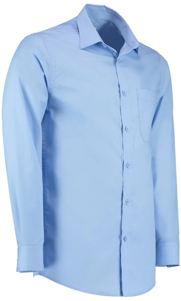 Men´s Tailored Fit Poplin Shirt Long Sleeve – Image 4