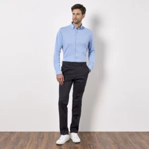 Tailored Fit Superwash® 60º Pique Shirt Long Sleeve