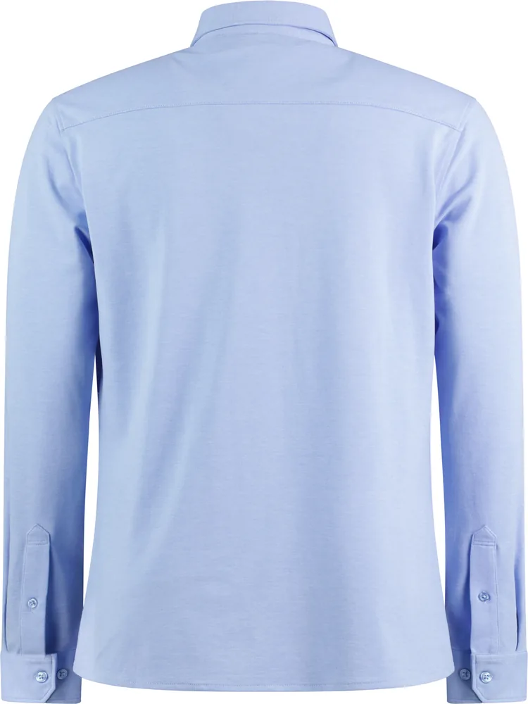 Tailored Fit Superwash® 60º Pique Shirt Long Sleeve – Image 3