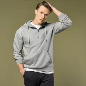 Regular Fit 1/4 Zip Hoodie