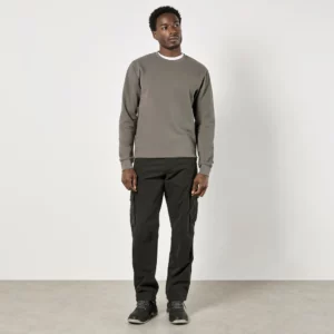 Regular Fit Pique Sweatshirt