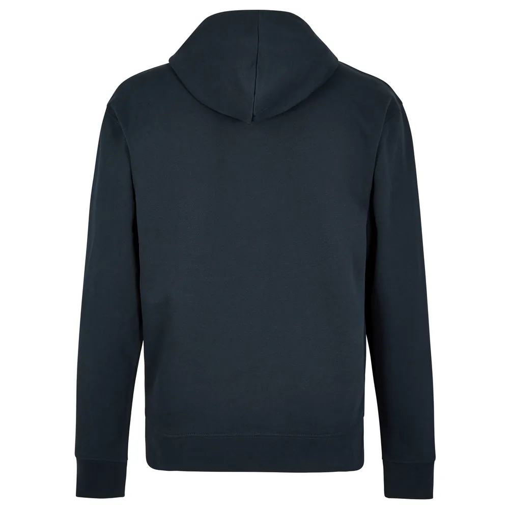 Regular Fit Pique Hoodie with Zipped Pocket – Image 3