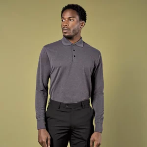 Men´s Classic Fit Long Sleeve Polo Shirt