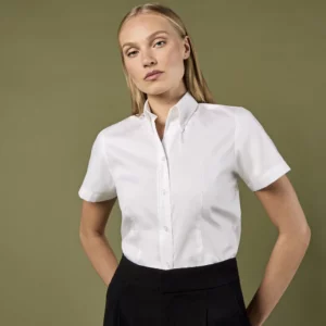Women´s Tailored Fit Corporate Oxford Shirt Short Sleeve