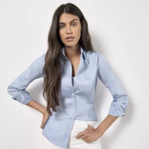 Women´s Tailored Fit Corporate Oxford Shirt Long Sleeve