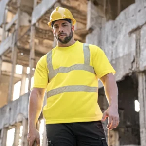 Hi-Vis Broken Reflective Premium T-Shirt Alhambra