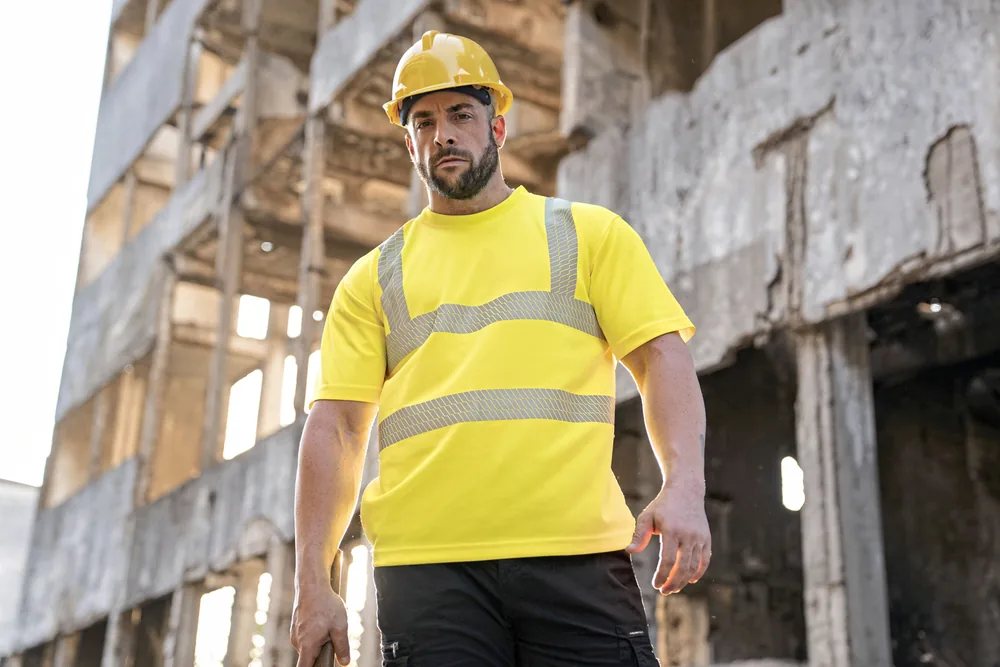 Hi-Vis Broken Reflective Premium T-Shirt Alhambra