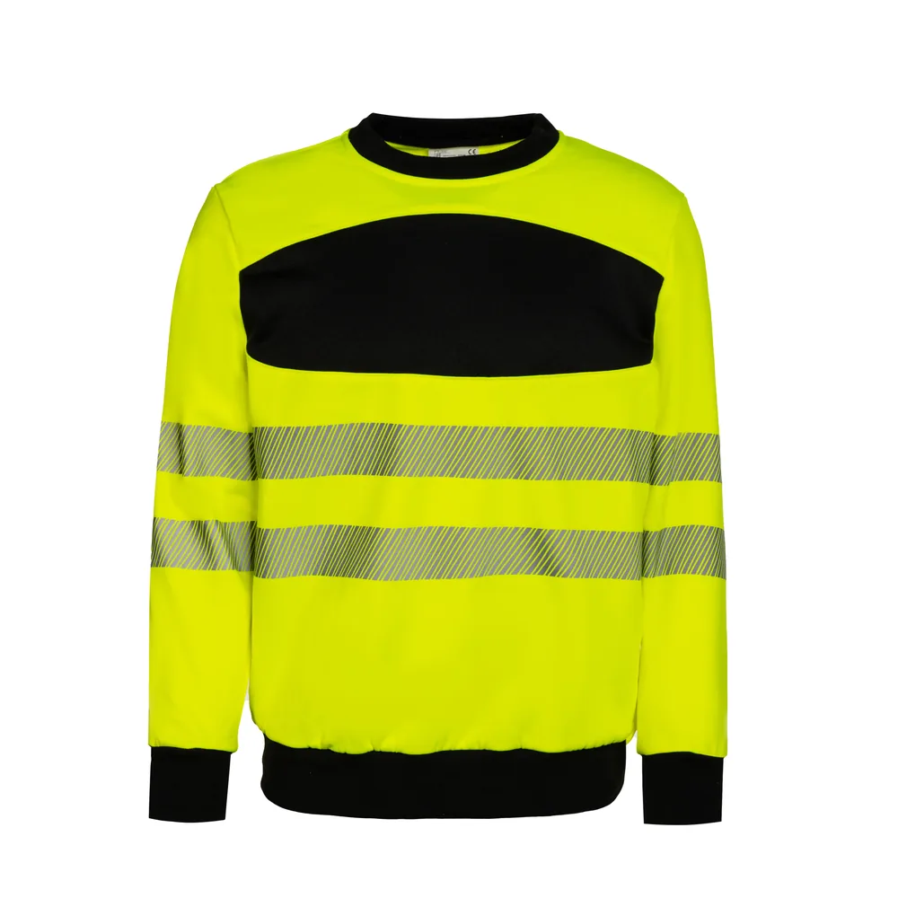 EOS Hi-Vis Workwear Sweatshirt With Printing Area – Image 2
