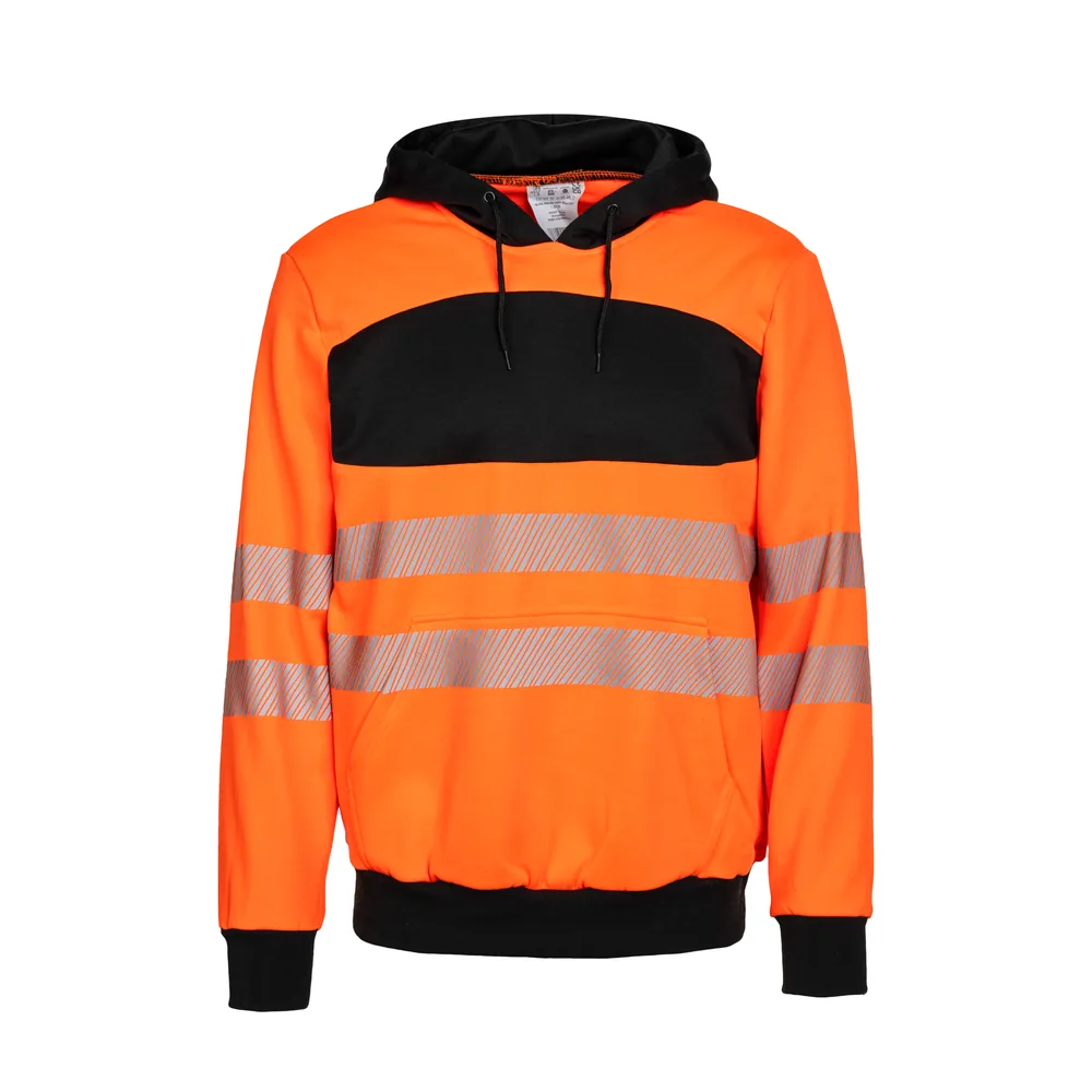 EOS Hi-Vis Workwear Hoody With Printing Area – Image 2