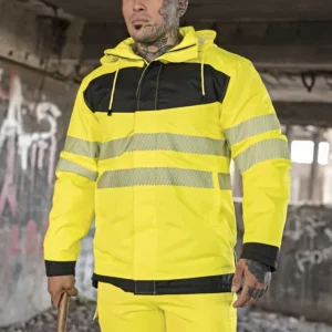 EOS Hi-Vis Workwear Parka With Printing Area