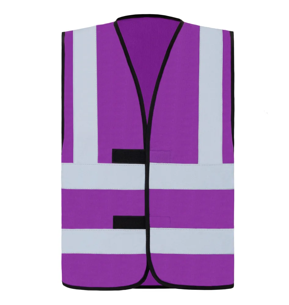 Hi-Vis Safety Vest With 4 Reflective Stripes Hannover – Image 2