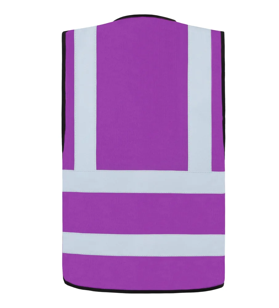 Hi-Vis Safety Vest With 4 Reflective Stripes Hannover – Image 3
